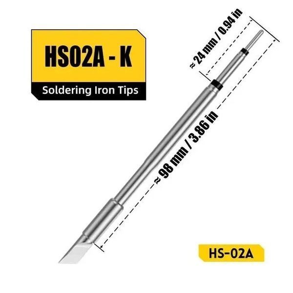Паяльне жало FNIRSI HSO2A-K для паяльника Fnirsi HS-02 HSO2A-K фото