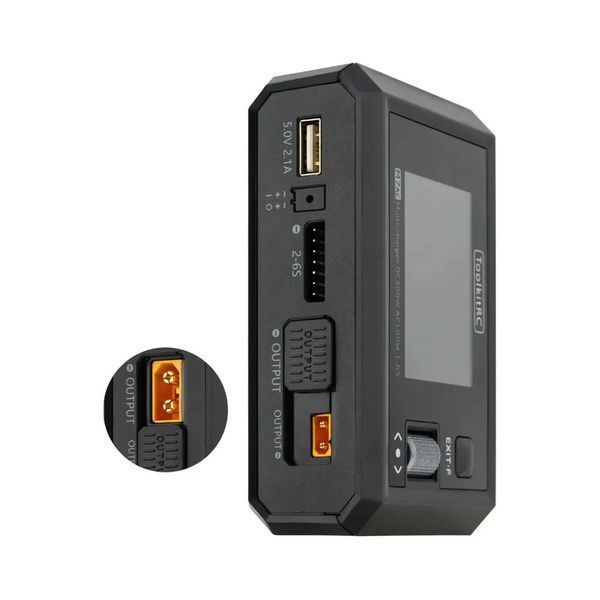Багатофункціональний зарядний пристрій ToolkitRC M7AC 300W 15A 1-6S LiPo AC/DC ToolkitRC M7AC фото
