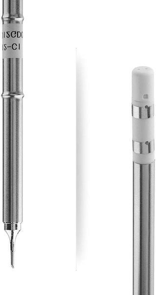 Жало T12-C1 для паяльных станций Hakko, KSGER, Quicko (коническое со срезом) T12-C1 фото