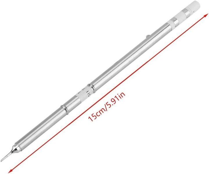 Жало T12-C1 для паяльных станций Hakko, KSGER, Quicko (коническое со срезом) T12-C1 фото