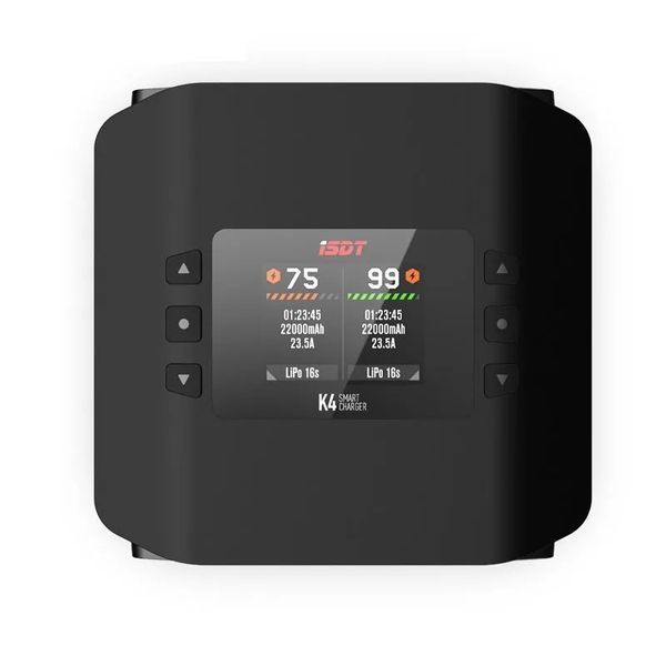 Двухканальное зарядное устройство ISDT K4 Dual 600W AC/DC isdt-k4 фото