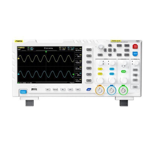 FNIRSI 1014D &mdash; Цифровий двоканальний осцилограф та DDS генератор сигналів 1014d фото